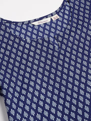 Eshani Blue Printed Loungewear/Nightwear - Eshani world