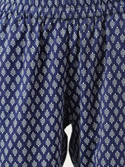 Eshani Blue Printed Loungewear/Nightwear - Eshani world